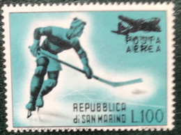 Repubblica Di San Marino - C16/8 - MNH - 1955 - Michel 543 - Olympische Winterspelen - Posta Aerea