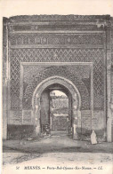 MAROC - MEKNES - Porte Bab Djama En Nouar - LL - Carte Postale Ancienne - Meknes
