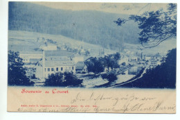 Souvenir De COUVET Fabrique Gel. 1900 N. Kerzers - Couvet