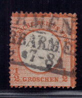 Deutsches Reich Michel Nummer 14 Gestempelt - Autres & Non Classés