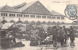 FRANCE - 18 - BOURGES - Les Halles - Carte Postale Ancienne - Bourges