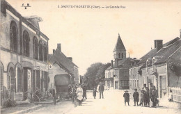 FRANCE - 18 - SAINTE THORETTE - La Grande Rue - Carte Postale Ancienne - Otros & Sin Clasificación