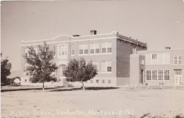 Montana Harlowton Public School 1947 Real Photo - Otros & Sin Clasificación