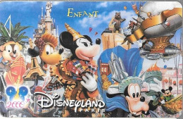 PASS-DISNEY-DISNEYLAND PARIS-2000-LA PARADE-ENFANTS-NARBONI-00/06/IMA-GROUPE JEUNES-TBE - Disney-Pässe