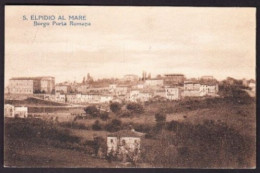 S. ELPIDIO A MARE - BORGO PORTA ROMANA - VGG.1932 - F.P. - STORIA POSTALE - Fermo