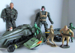 Jouets Militaires Véhicules Figurines GIJO Et  Divers - Militaires