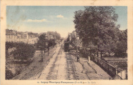 FRANCE - 77 - LAGNY THORIGNY POMPONNE - La Gare - Carte Postale Ancienne - Lagny Sur Marne