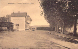 FRANCE - 77 - NEMOURS - La Gare Et L'Avenue Carnot - Carte Postale Ancienne - Nemours