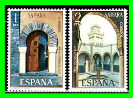ESPAÑA COLONIAS ESPAÑOLAS ( SAHARA ESPAÑOL AFRICA ) SERIE DE SELLOS AÑO 1974 - PRO INFANCIA MEZQUITAS - NUEVOS - - Sahara Español