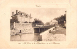 FRANCE - 77 - VOULX - Le Pont De La République Ou De L'Abreuvoir - Carte Postale Ancienne - Autres & Non Classés