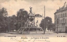 BELGIQUE - BRUXELLES - La Fontaine De Brouckére - Carte Postale Ancienne - Bruselas (Ciudad)