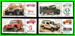 ESPAÑA COLONIAS ESPAÑOLAS ( SAHARA ESPAÑOL AFRICA ) SERIE DE SELLOS AÑO 1992 - JEEP - NUEVOS - - Sahara Español