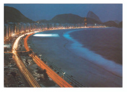 RIO DE JANEIRO (BRASIL) • VISTA NOTURNA • COPACABANA - Copacabana