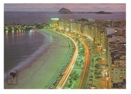 RIO DE JANEIRO (BRASIL) • VISTA NOTURNA • COPACABANA - Copacabana