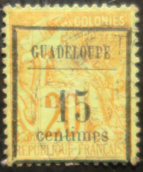 R2141/110 - 1889 - COLONIES FRANÇAISES - GUADELOUPE - N°4 Oblitéré - Cote (2017) : 32,00 € - Oblitérés