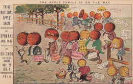 Spokane Washington, National Apple Show Also In Chicago, C1910 Vintage Postcard - Spokane