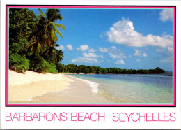 (4 P 16) Seychelles (posted To France 1990) - Barbaron's Beach - Seychellen