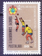 Turkey 1966 MNH, 4th Int Military Volleyball Championships, Sports - Volley-Ball