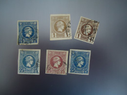 GREECE USED SMALL HERMES HEADS   STAMPS  ΛΟΤ 6  LOT DIFFERENT - Altri & Non Classificati