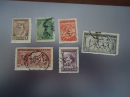 GREECE  USED   STAMPS  OLYMPIC GAMES 1906  SET OF 6 - Usati