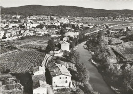 CPSM Quissac Quartier Le Bosc Et Vallée De La Vidourle - Quissac