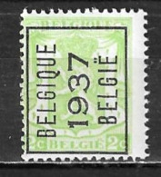 PRE319**  Petit Sceau De L'Etat - Belgique 1937 - MNH** - LOOK!!!! - Typo Precancels 1936-51 (Small Seal Of The State)