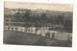 Cp, 49, ERIGNE , Environs D'ANGERS,  Paysage Pris Du Château Vers Erigné,  Voyagée 1915, F.M. 135 E De Ligne, Angers - Other & Unclassified