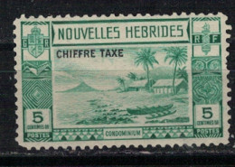 NOUVELLES HEBRIDES       N°  YVERT  N°TAXE 11 ( 2° Choix )    NEUF AVEC CHARNIERES  ( CHARN 03/34 ) - Timbres-taxe