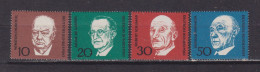 WEST GERMANY  -  1968 Adenauer Commemoration Set Never Hinged Mint - Ungebraucht