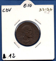 CITTA' DEL VATICANO - 10 Cents 1933 -1934  -  See Photos - Km 12 - PIO XI - Vatican