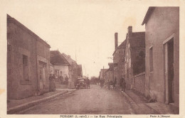 Perigny * La Rue Principale Du Village * Villageois - Autres & Non Classés