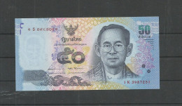 BILLET NEUF THAILANDE 50 BATH. SUPERBE - Thailand