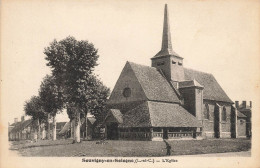 Sauvigny En Sologne * Place , Vue Sur L'église Du Village - Autres & Non Classés