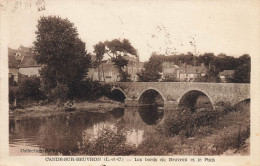 Candé Sur Beuvron * Les Bords Du Beuvron Et Le Pont - Autres & Non Classés