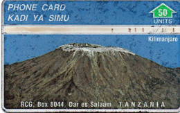 TANZANIA - L&G - RCG - MOUNT KILIMANJARO 50 UNITS - 510A (BACK SCRATCHED) - Tanzania