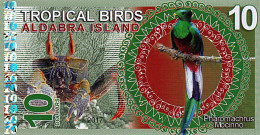 Aldabra Islands 10 Dollars 2017 UNC - Fictifs & Spécimens