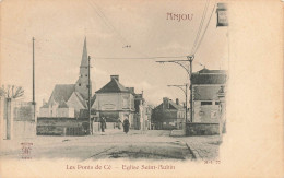 Les Ponts De Cé * Rue Et église St Aubin - Les Ponts De Ce