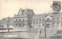 BELGIQUE - MONS - La Gare - Carte Postale Ancienne - Mons