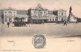 BELGIQUE - LOUVAIN - La Station - Carte Postale Ancienne - Leuven