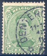 Belgique COB N°137, Cachet Relais DENTERGEM - (F2779) - Sternenstempel