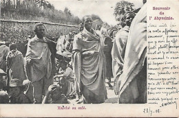Souvenir De L'ABYSSINIE - Marché Du Café - Ethiopie