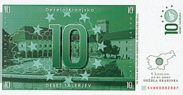 SLOVENIE 10 TALERJEV 2007  UNC - Eslovenia