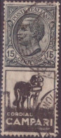 Italia 1924 Pubblicitari UnN°3 15c "Campari" (o) Vedere Scansione - Reclame