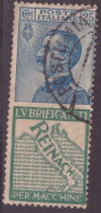 Italia 1924 Pubblicitari UnN°7 25c "Reinach" (o) Vedere Scansione - Publicité