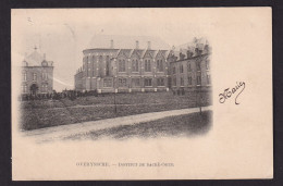 DDEE 041 -- Carte-Vue OVERYSSCHE Institut Du Sacré Coeur Circulée En 1901 - La Plus Ancienne Série De Cartes D' OVERIJSE - Overijse