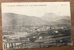 CPA URRUGNE 64 Vue Générale Et Les Trois Couronnes - Urrugne