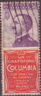 Italia 1924 Pubblicitari UnN°11 50c "Columbia" (o) Vedere Scansione - Reclame