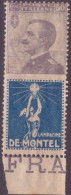 Italia 1924 Pubblicitari UnN°12 50c "De Montel" MNH/** Vedere Scansione - Reclame