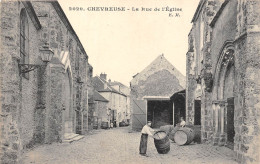 78-CHEVREUSE- LA RUE DE L'EGLISE - Chevreuse