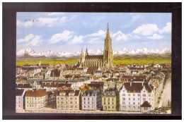 DT-Reich (021610) Postkarte Ulm, Gelaufen Münsingen Übungsplatz 19.2.1943 - Münsingen